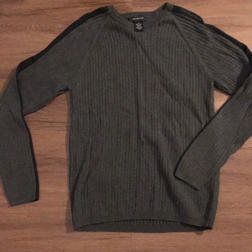 Charcoal Calvin Klein Jeans men sweater